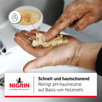Pastă de curățat mâini NIGRIN 500 ml – Detergent profesional pentru mâini împotriva grăsimii și murdăriei persistente, formulă delicată cu pielea 4