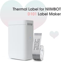 NIIMBOT D101 25x60mm Termikus Öntapadós Címkék Vízálló Barkód Nyomtatóhoz 5