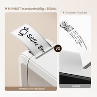 NIIMBOT D110 Hordozható Bluetooth Címkenyomtató Készlet - 3 Öntapadós Címketekerccsel, iOS/Android Kompatibilis, Otthoni és Irodai Rendszere 7
