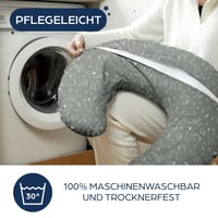 Vankúš na kojenie Niimo pre malé bábätká – Dojčiaci vankúš v tvare polmesiaca 6