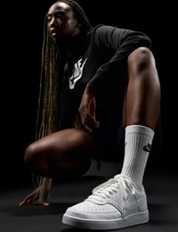 Dámske tenisky Nike Court Vision Lo BE – biele, veľkosť 36 (EU) 2