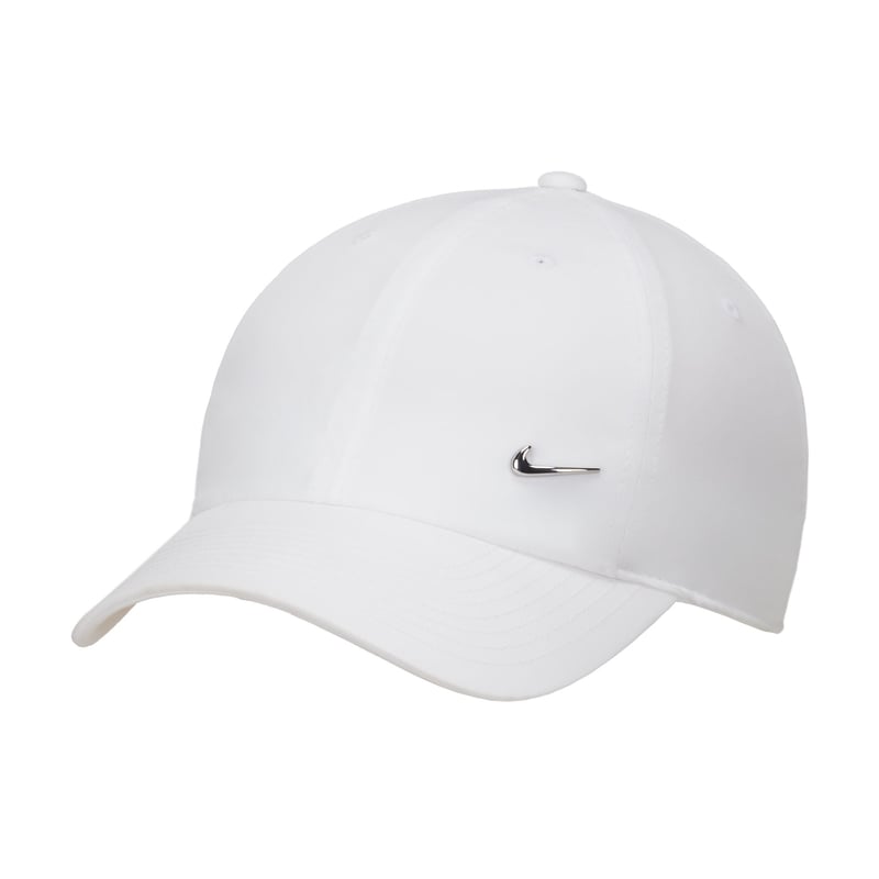 Pánska bejzbalová šiltovka Nike Df Club, biela/strieborná, veľkosť M-L