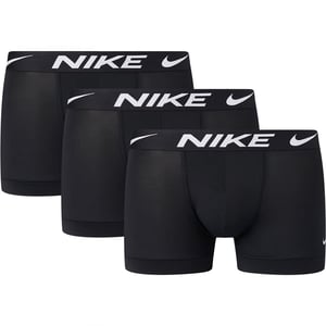 Boxeri bărbați Nike Dri-FIT Essential Micro, pachet de 3, negru, mărimea L, lenjerie din microfibră