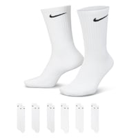 Șosete Nike Everyday Cushion Crew pentru bărbați – 6 perechi, Alb/Negru, mărimea L 1