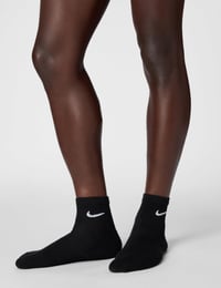 Șosete bărbați NIKE Everyday Cushioned, 6 perechi, negru/alb, mărimea XL 2