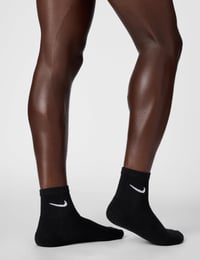 Șosete bărbați NIKE Everyday Cushioned, 6 perechi, negru/alb, mărimea XL 3
