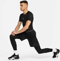 Tricou bărbătesc Nike - Negru/Alb, mărimea S - Bluză din bumbac cu mânecă scurtă 4