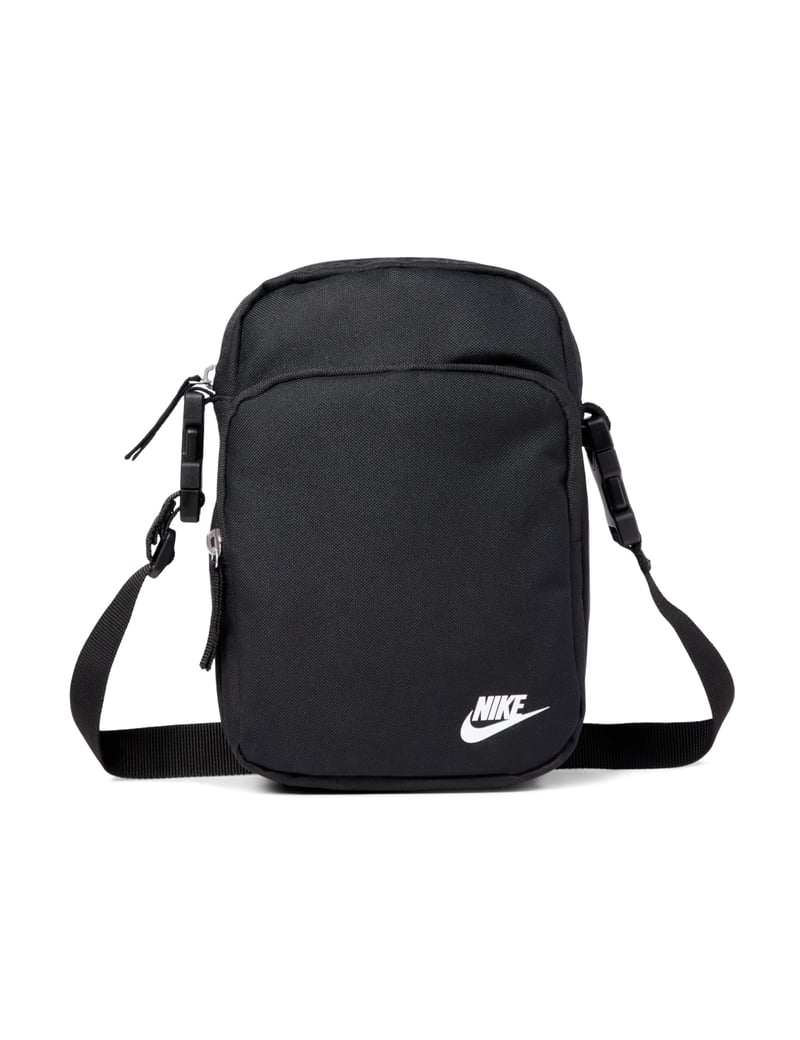 Geantă Crossbody/Borsetă Nike Heritage DB0456 4L – Negru/Alb, Geantă de Umăr Unisex pentru Utilizare Zilnică