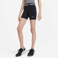 Detské šortky Nike Pro – čierna/biela, veľkosť XS – unisex športové šortky 4