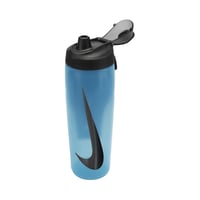 Športová fľaša Nike Refuel Bottle Locking Lid 709 ml – Baltic Blue/čierna – športová fľaša so zaistením proti vytečeniu na tréning a fitness 4