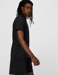 Pánske tričko Nike Sportswear Club – čierne/biele, veľkosť S – AR4997-013 6