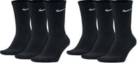 Șosete unisex Nike Value Cotton Crew SX4508-101 - Albe, mărimea XL 2