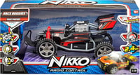 Nikko Night Panther távirányítós terepjáró buggy, 7,5 km/h sebesség, 2,4 GHz irányítás, 1:18 méretarány, 6+ éves gyerekeknek, piros-fekete 7