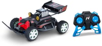 Nikko Night Panther távirányítós terepjáró buggy, 7,5 km/h sebesség, 2,4 GHz irányítás, 1:18 méretarány, 6+ éves gyerekeknek, piros-fekete 1