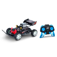 Nikko Night Panther buggy na daljinsko upravljanje, 7,5 km/h, 2,4 GHz upravljanje, omjer 1:18, za djecu od 6+ godina, crveno-crni 1