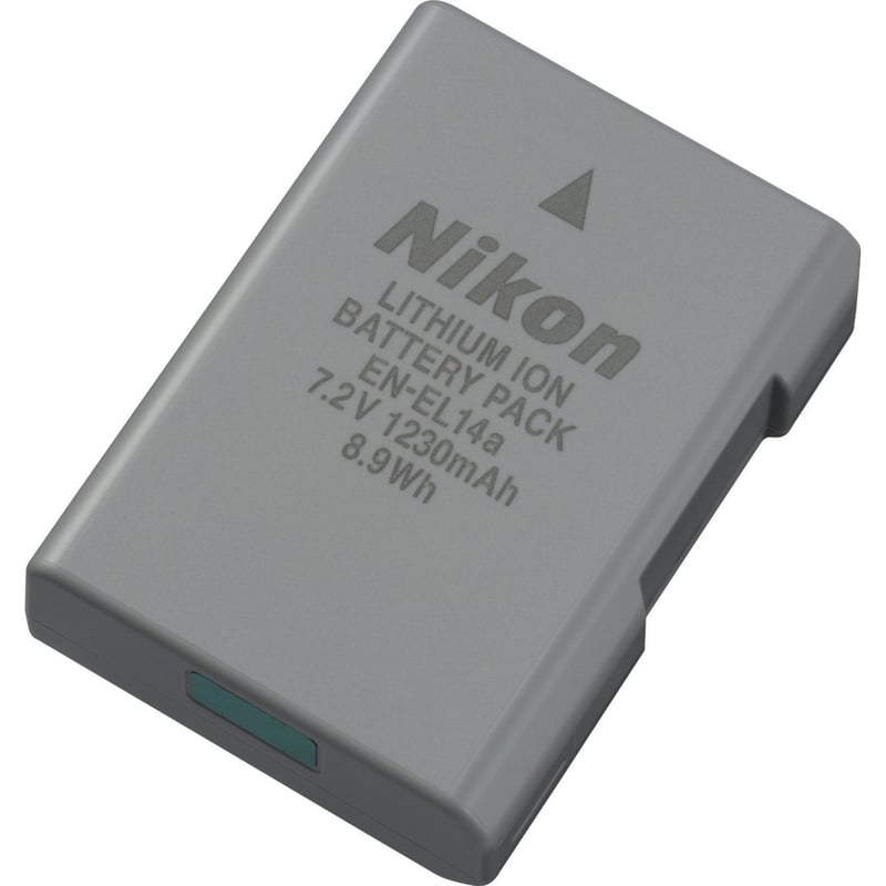 Li-ion batéria Nikon EN-EL14a pre fotoaparáty – 1230 mAh, nabíjateľná, 1 ks
