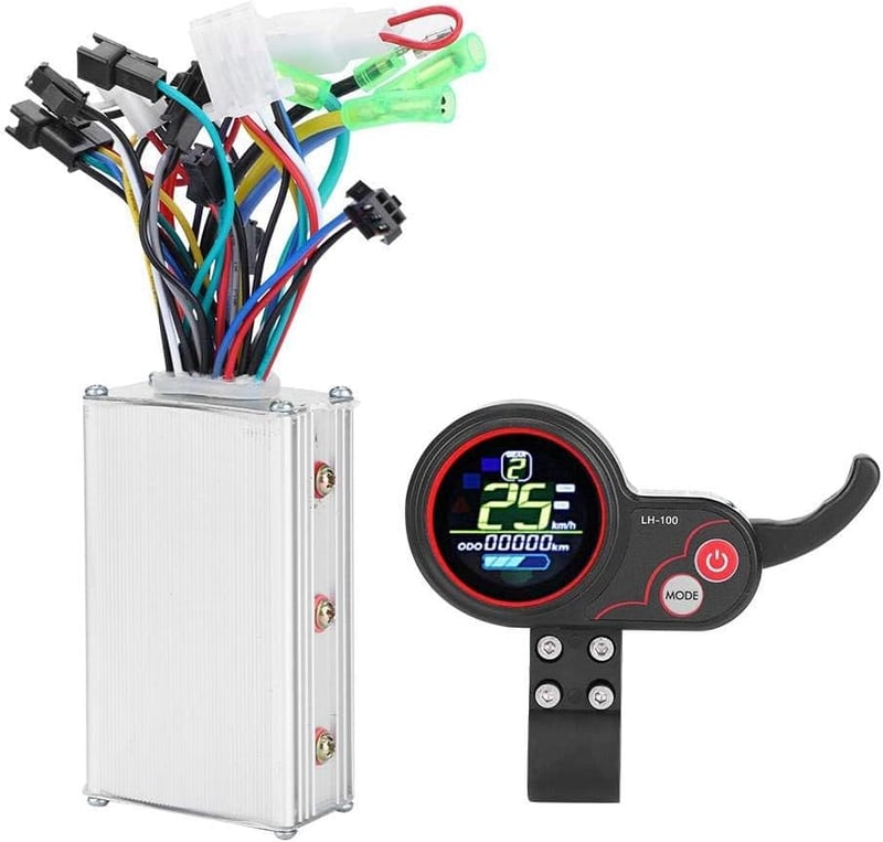 Nikou E-bike Vezérlő 36V 250W LCD Kijelzővel Elektromos Roller