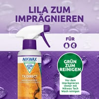 Impregnačný sprej Nikwax TX.Direct Spray-On na outdoorové bundy a funkčné oblečenie 300 ml 5