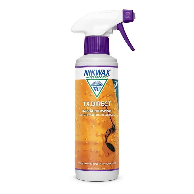 Impregnačný sprej Nikwax TX.Direct Spray-On na outdoorové bundy a funkčné oblečenie 300 ml
