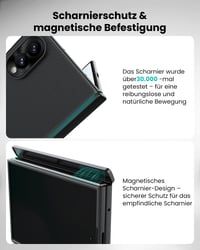 Nillkin maska za Samsung Galaxy Z Fold 8 - Frosted Shield zaštitna maska - Crna 6