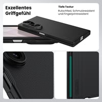 Nillkin maska za Samsung Galaxy Z Fold 8 Ultra, kompatibilna s MagSafe-om, sa zaštitom za zglob, otporna na udarce i ogrebotine, crna 7