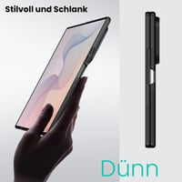 Nillkin maska za Samsung Galaxy Z Fold 8 Ultra, kompatibilna s MagSafe-om, sa zaštitom za zglob, otporna na udarce i ogrebotine, crna 9
