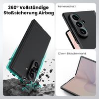Nillkin maska za Samsung Galaxy Z Fold 8 Ultra, kompatibilna s MagSafe-om, sa zaštitom za zglob, otporna na udarce i ogrebotine, crna 8