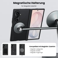 Nillkin maska za Samsung Galaxy Z Fold 8 Ultra, kompatibilna s MagSafe-om, sa zaštitom za zglob, otporna na udarce i ogrebotine, crna 3