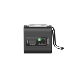 Nilox NXOUTDOORPUMP Hordozható Elektromos Légkompresszor, 22 PSI, 5000 mAh Akkumulátor, LCD Kijelző, SUP Kajak Kemping Felfújó