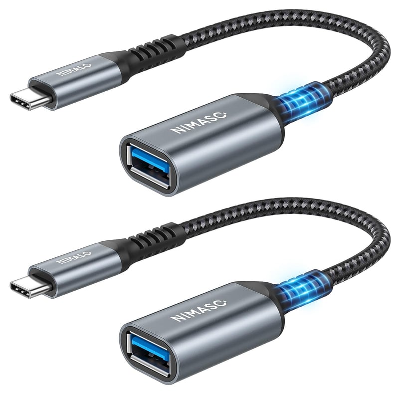 Nimaso USB-C – USB 3.1 OTG adaptér – 2 ks