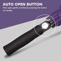 NINEMAX Nagy Golf Esernyő Viharálló Automatikus Nyitás 137cm Kék Dupla Szélszellőzős Férfi Női Vízálló Napernyő 5