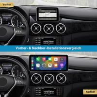 12,3-palcové dotykové autorádio Ninetom pre Mercedes Benz triedy A/B GLA CLA W176 W246 C117 X117 X156 2013-2015 NTG 4.5/4.7 Apple CarPlay Android Auto Mirrorlink 4