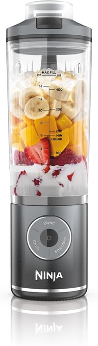 Ninja Blast Max BC251EUGY Hordozható Turmixgép 570ml Töltöthető Szürke 1