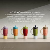 Ninja BlendBoss Turmixgép Hordozható Pohárral, 3 Automata Mód, Kő Szín 6