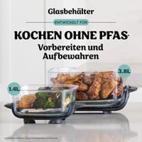 Teplovzdušná fritéza Ninja CRISPi FN101EUGY, prenosná, 3,8 l, sivá, fritéza bez oleja 4