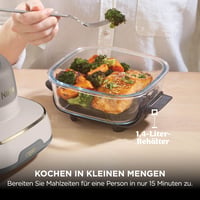 Friteuză cu aer cald portabilă Ninja CRISPi FN101EUSTGD 3,8L 4 în 1 1700W, culoare Stone Gold 8