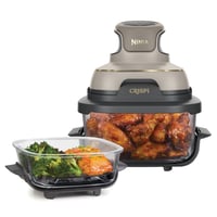 Friteuză cu aer cald portabilă Ninja CRISPi FN101EUSTGD 3,8L 4 în 1 1700W, culoare Stone Gold 1