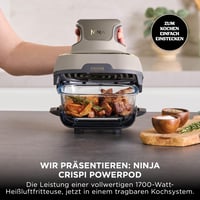 Friteuză cu aer cald portabilă Ninja CRISPi FN101EUSTGD 3,8L 4 în 1 1700W, culoare Stone Gold 6