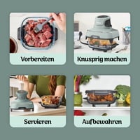 Friteuză cu aer cald portabilă Ninja CRISPi, 3,8 L, 4 în 1, 1700W, Air Fryer compact 8