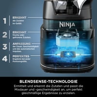 Ninja Detect Power Blender Processor Pro 3 v 1 TB401EU 1200W stolný mixér a kuchynský robot 5