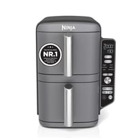 Friteuză cu aer cald Ninja Double Stack XL SL400EU, 9,5 L, 6 funcții de gătire, Airfryer, Gri 1