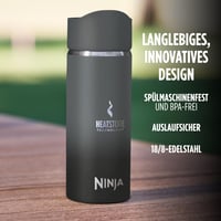Termoska na teplé nápoje Ninja DW1603EUUKBK Sip Perfect, 400 ml, bez BPA, vhodná do umývačky riadu, čierna 6
