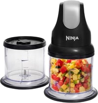 Ninja Express Chop Mini elektromos zöldségvágó és pürésítő fekete 1