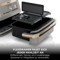 Friteuză cu aer cald Ninja Foodi FlexDrawer AF500EUSD Dual Zone 10,4 L Stone Gold 3