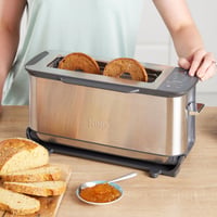 Prăjitor de pâine, grătar și sandwich maker 3 în 1 Ninja Foodi ST202EU din oțel inoxidabil, cu 7 funcții de gătire, 7 setări de rumenire și tavă de coacere 2