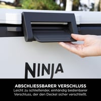 Chladiaci box Ninja FrostVault FB245EUWH s kolieskami a izoláciou, obláčikovo biela 8