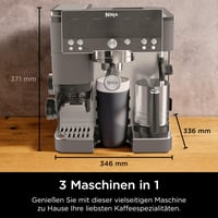 Espressor și aparat de cafea la rece 3-în-1 Ninja Luxe Premier ES601EUGM, Gri Metalizat 2