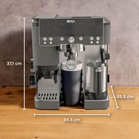 Espressor și aparat de cafea la rece 3-în-1 Ninja Luxe Premier ES601EUGM, Gri Metalizat 9