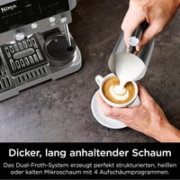 Espressor și aparat de cafea la rece 3-în-1 Ninja Luxe Premier ES601EUGM, Gri Metalizat 6