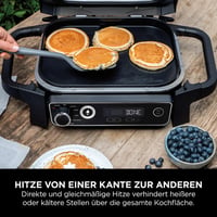 Ninja Woodfire elektromos grillsütő lapos tányér, nem tapadó, eredeti kiegészítő - plancha 6